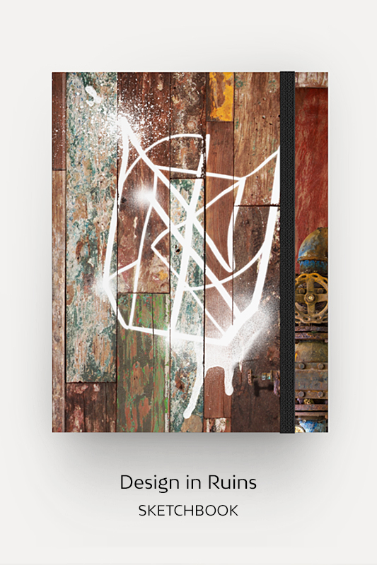 Sketchbook Design in Ruins
